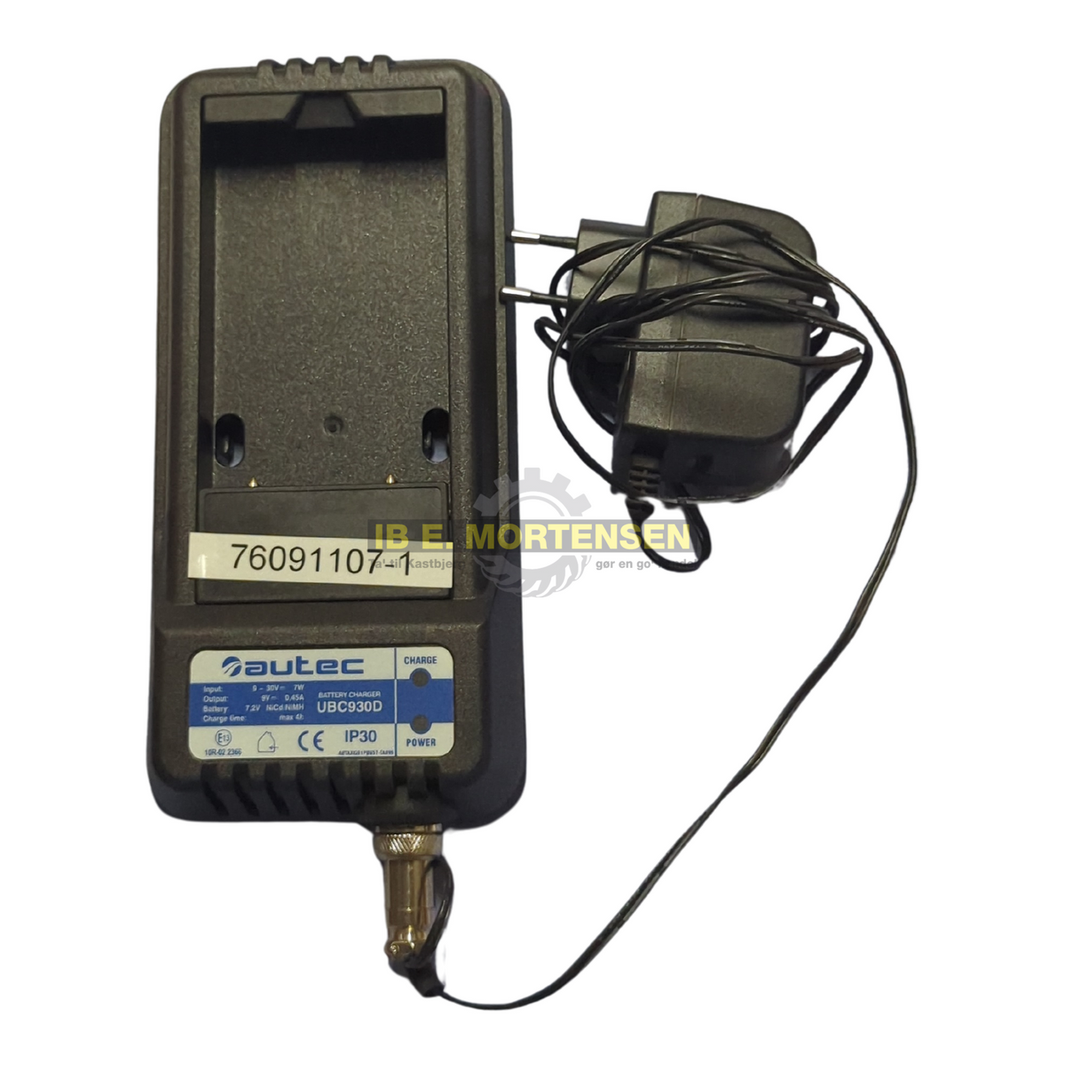 BATTERILADER FJERNBETJENING