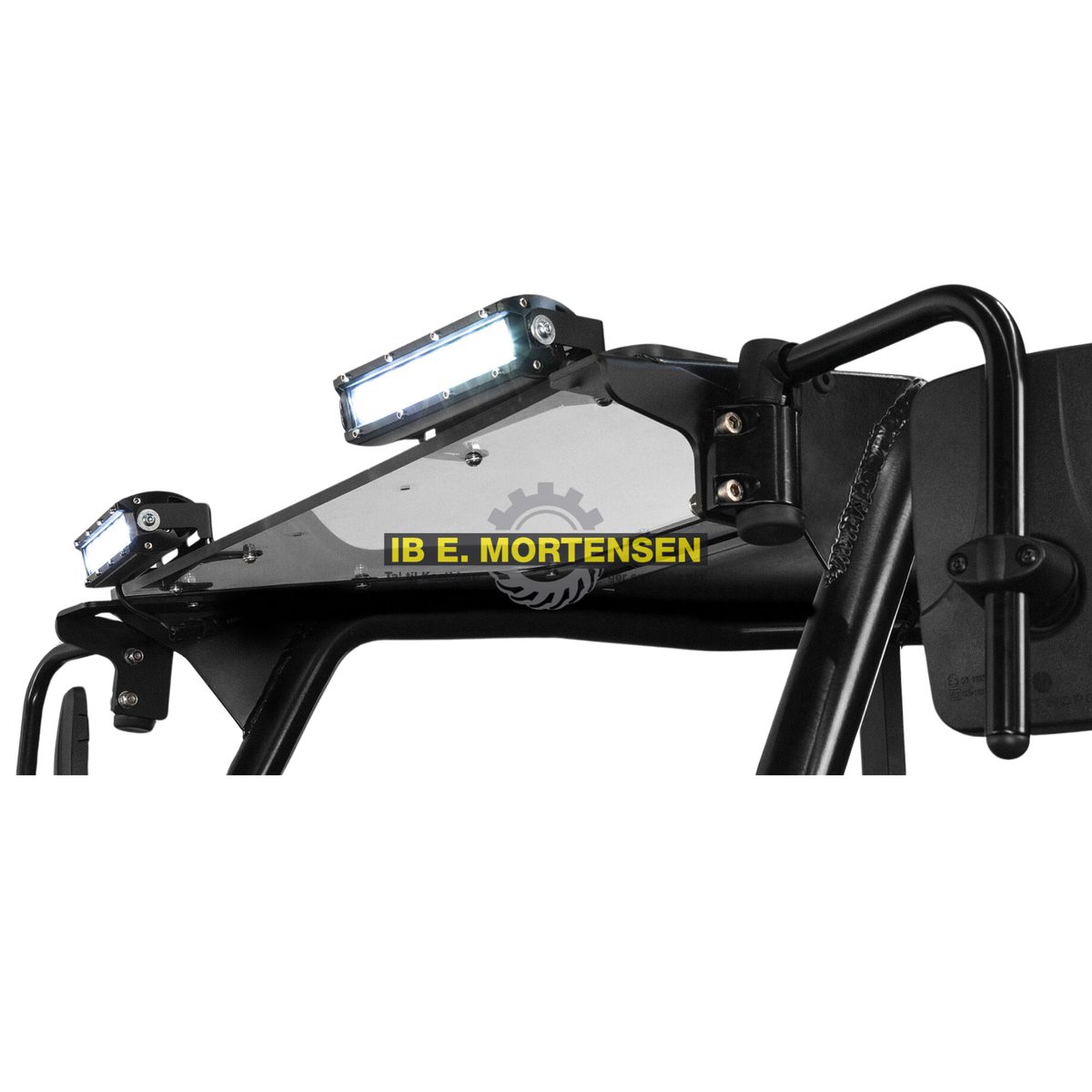 3 LED barer på tag - 1710 lumen
